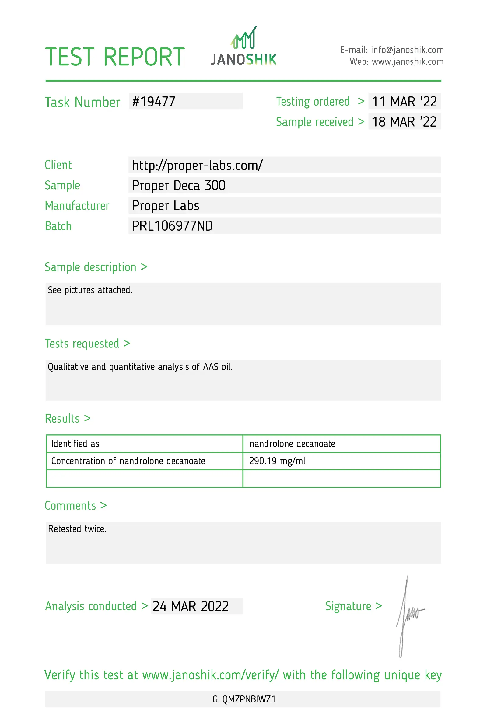 Nandrolone Decanoate 300 – Proper Labs – Image 2