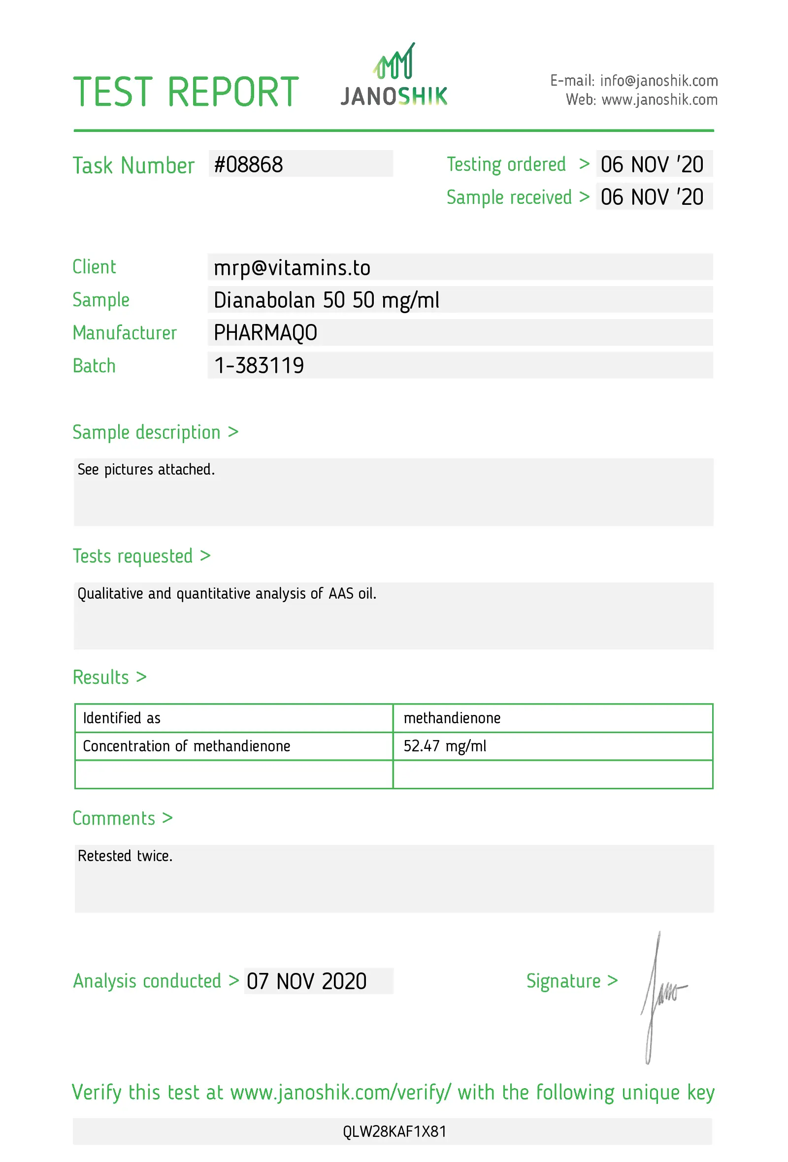 Dianabolan 50 – Pharmaqo Labs – Image 2