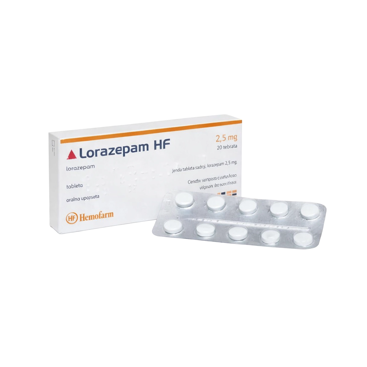 Lorazepam 2.5mg