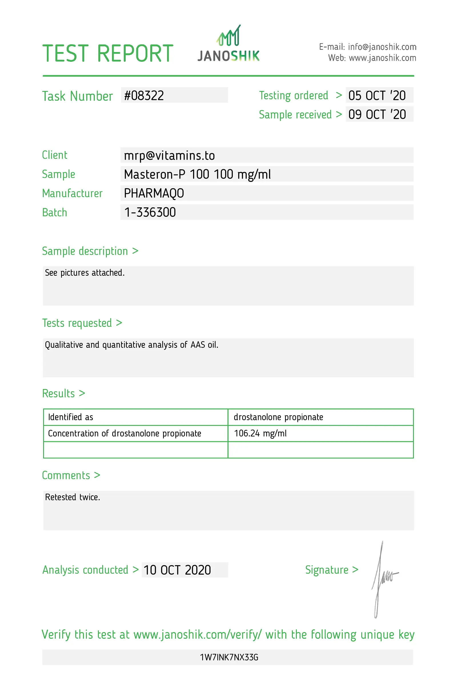 Drostanolone-P 100 – Pharmaqo Labs – Image 5