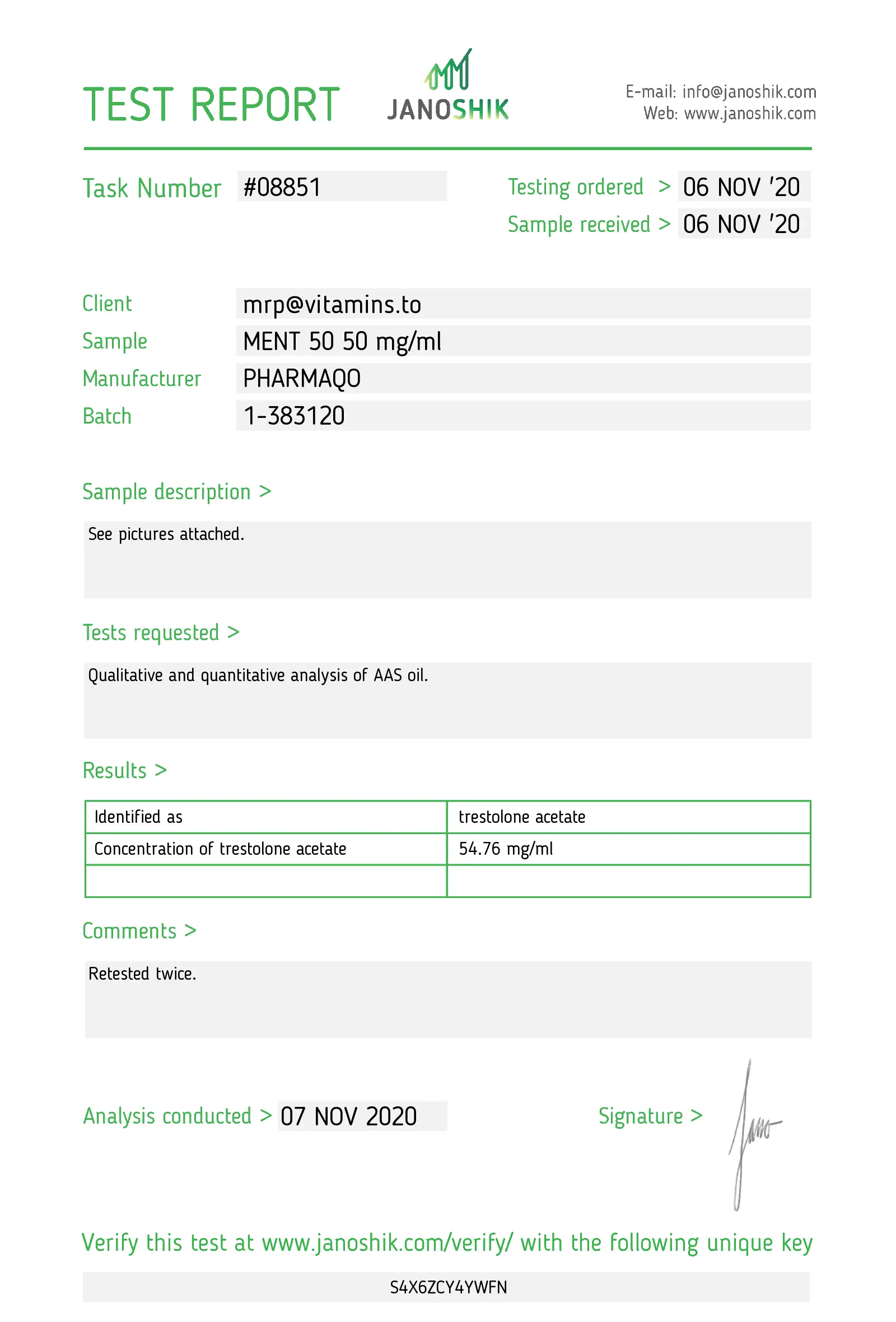 Ment 50 – Pharmaqo Labs – Image 5