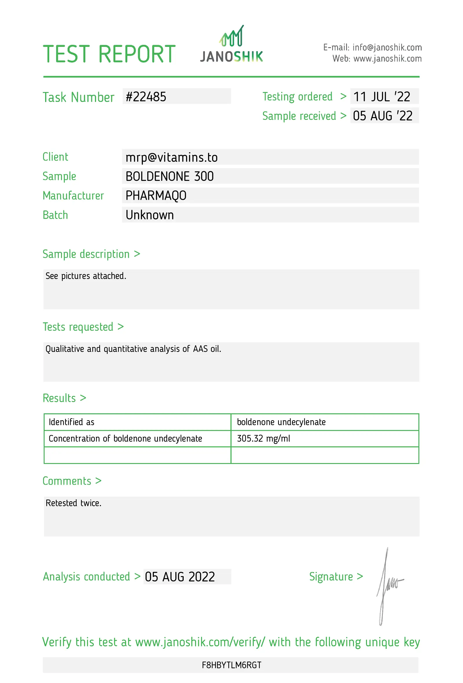 Boldenone 300 – Pharmaqo Labs – Image 6