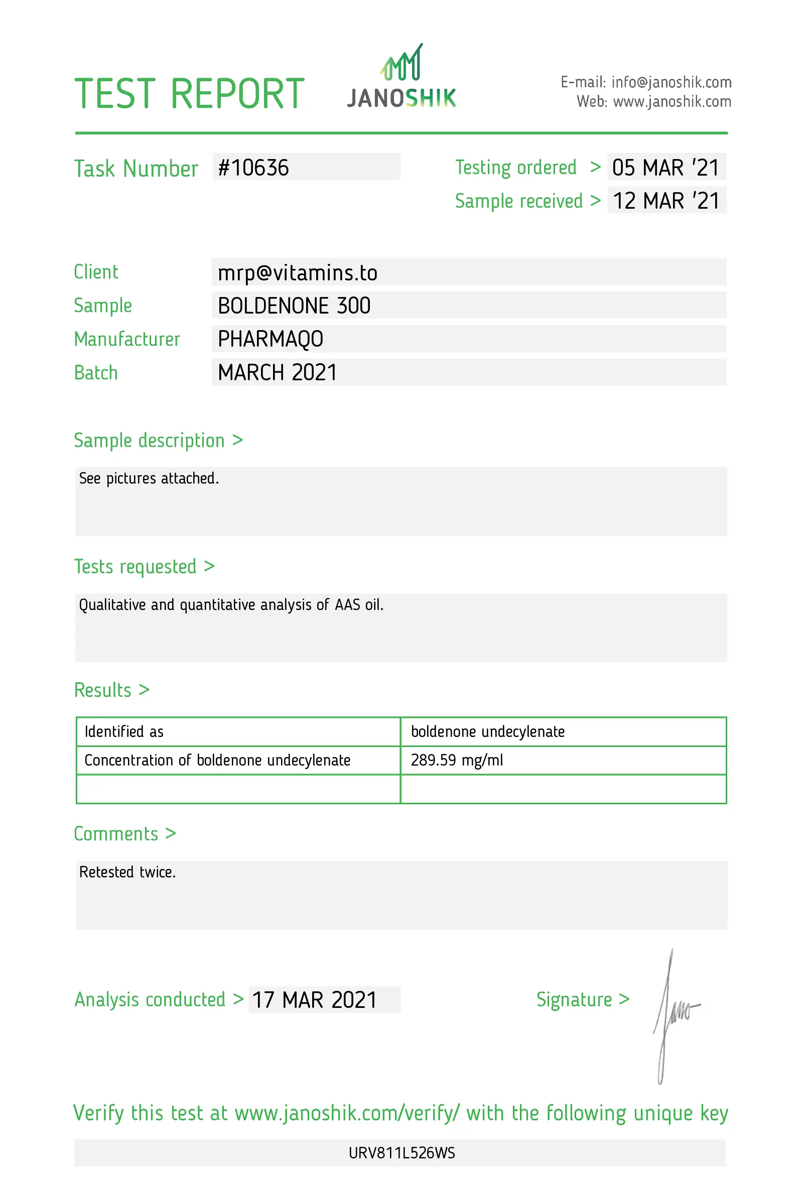 Boldenone 300 – Pharmaqo Labs – Image 5