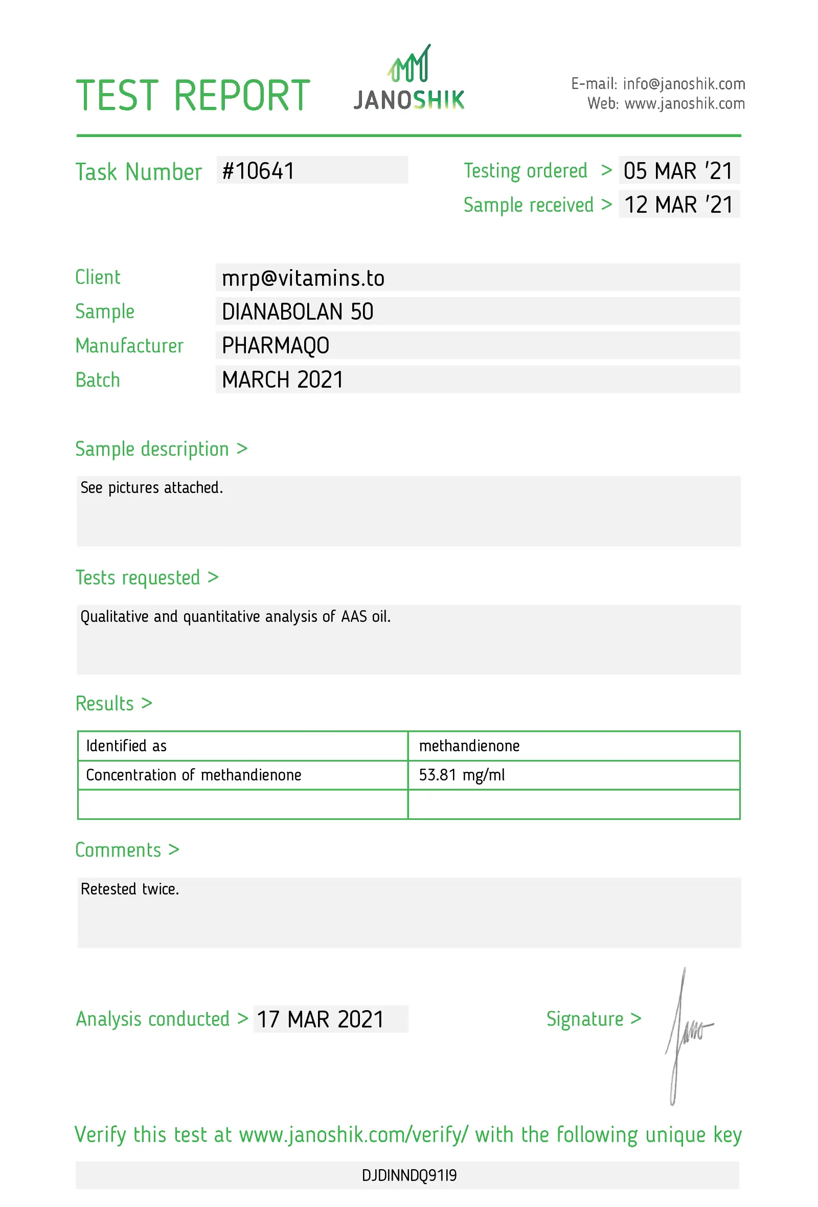 Dianabolan 50 – Pharmaqo Labs – Image 4