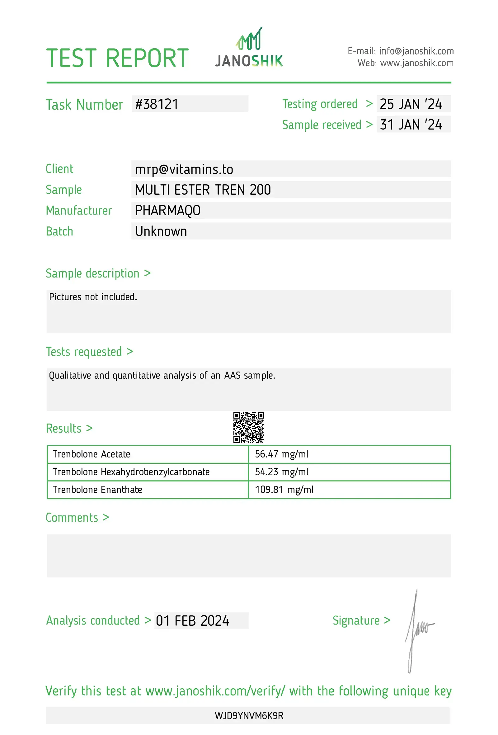 Tri-Tren – Pharmaqo Labs – Image 2