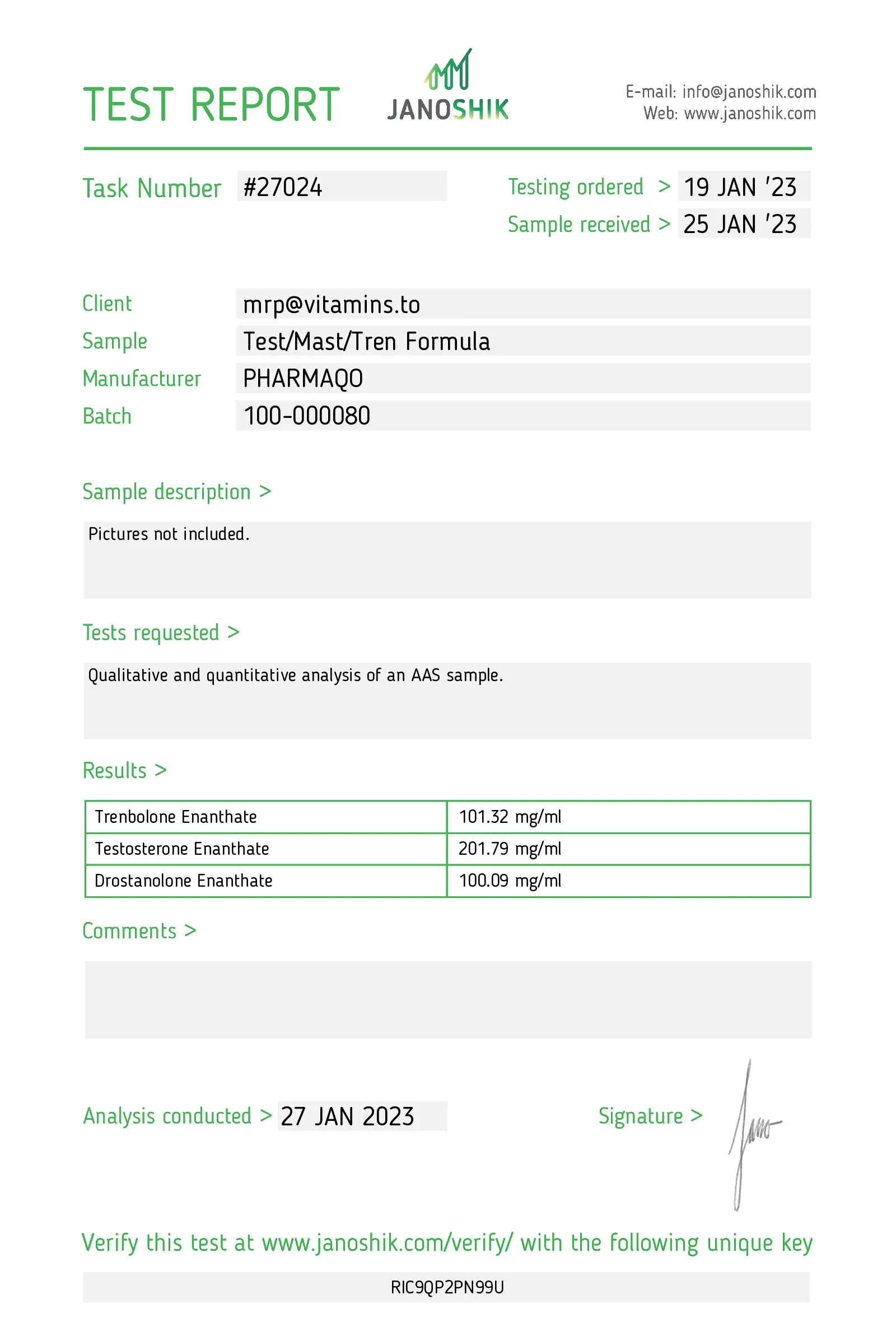 Superbolan 400 – Pharmaqo Labs – Image 2