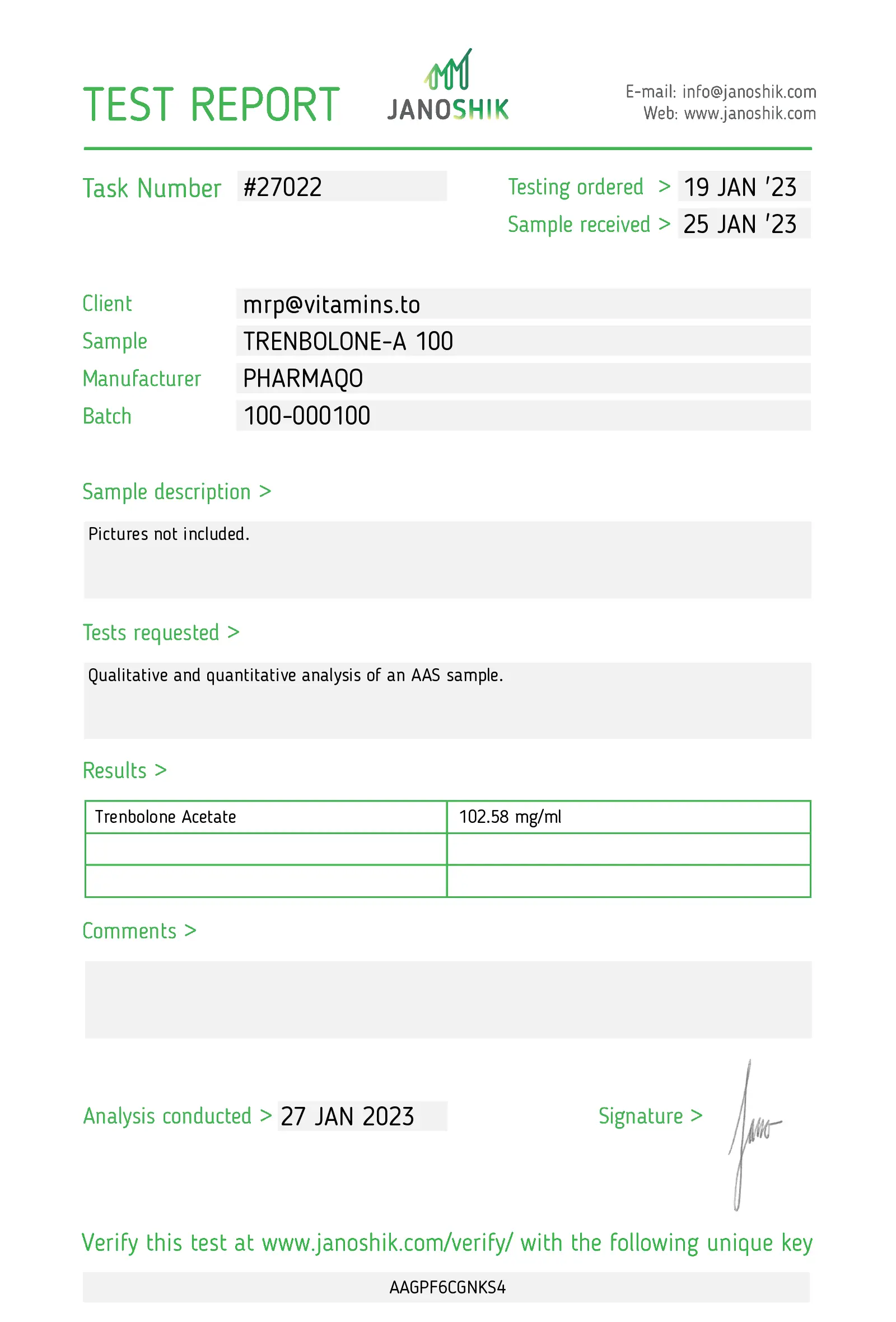 Trenabolone Ace. – Pharmaqo Labs – Image 3