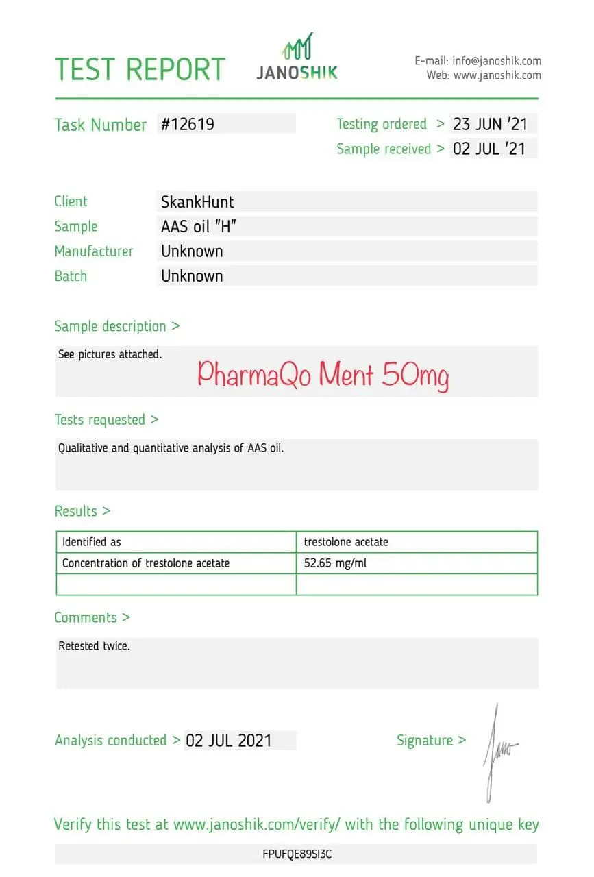 Ment 50 – Pharmaqo Labs – Image 4
