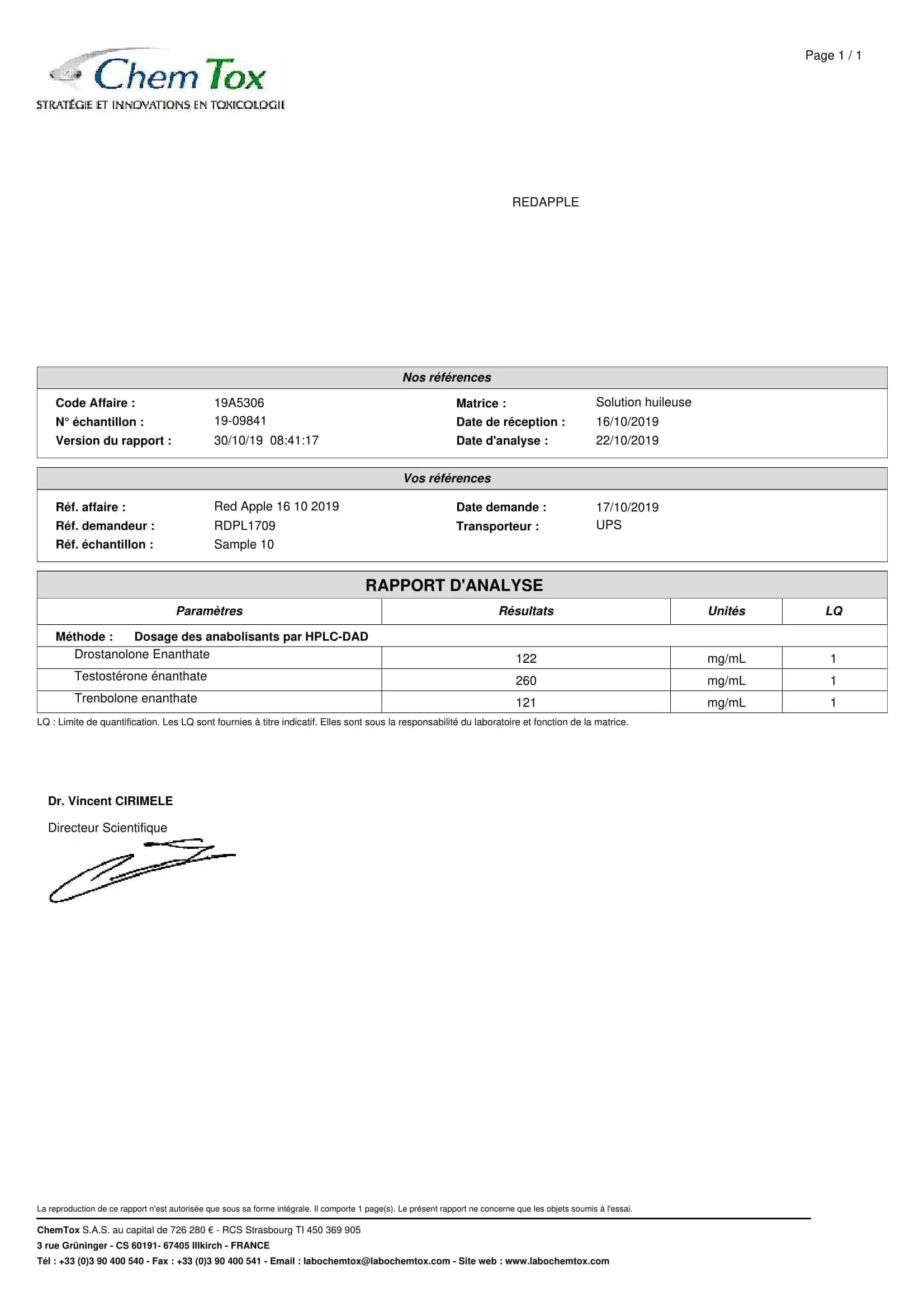 Superbolan 400 – Pharmaqo Labs – Image 3