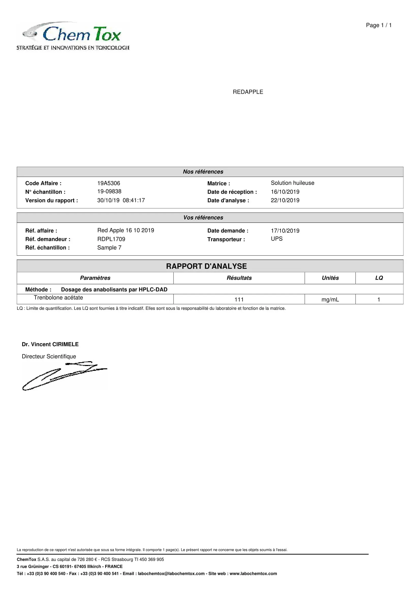 Trenabolone Ace. – Pharmaqo Labs – Image 9