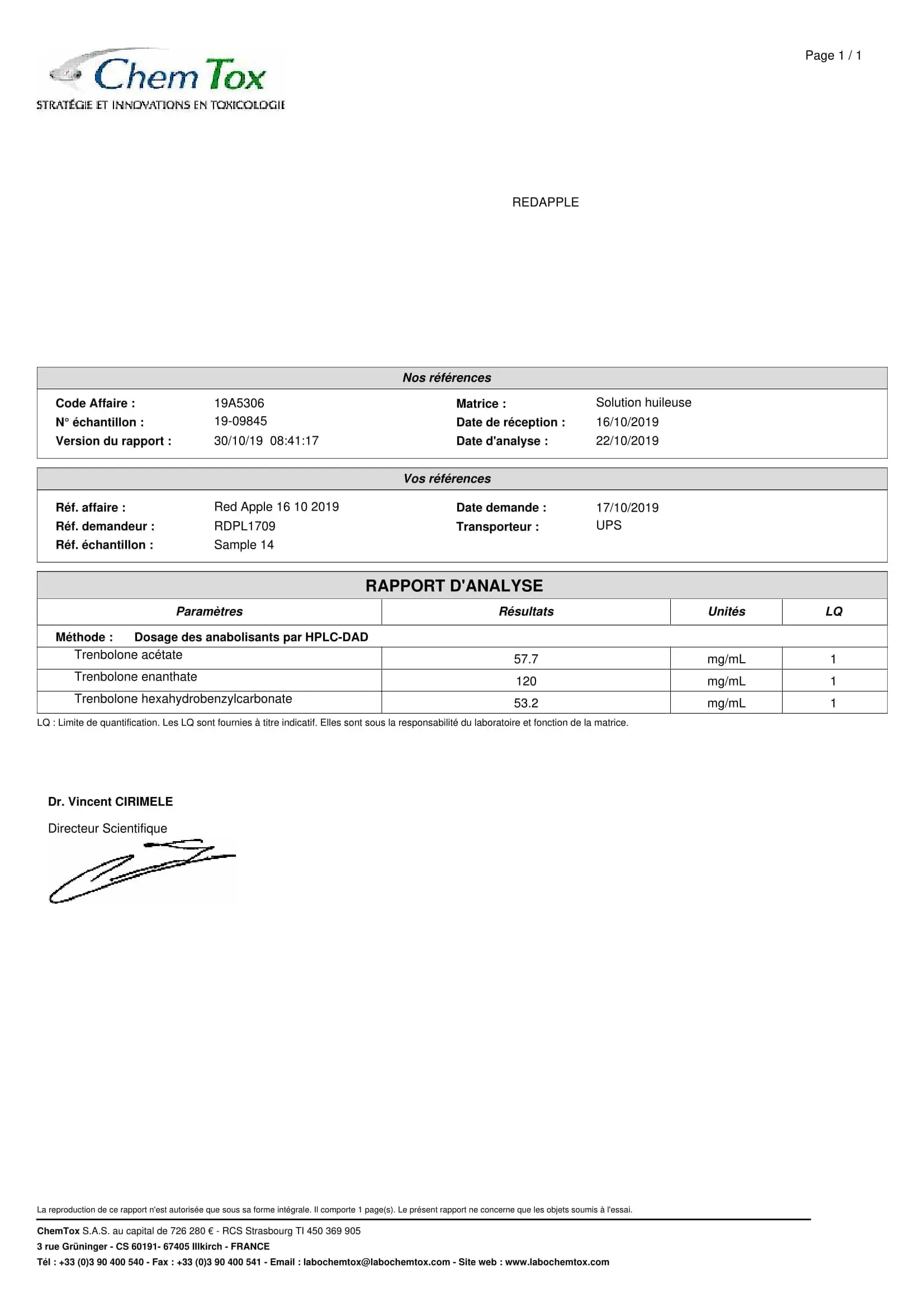 Tri-Tren – Pharmaqo Labs – Image 6