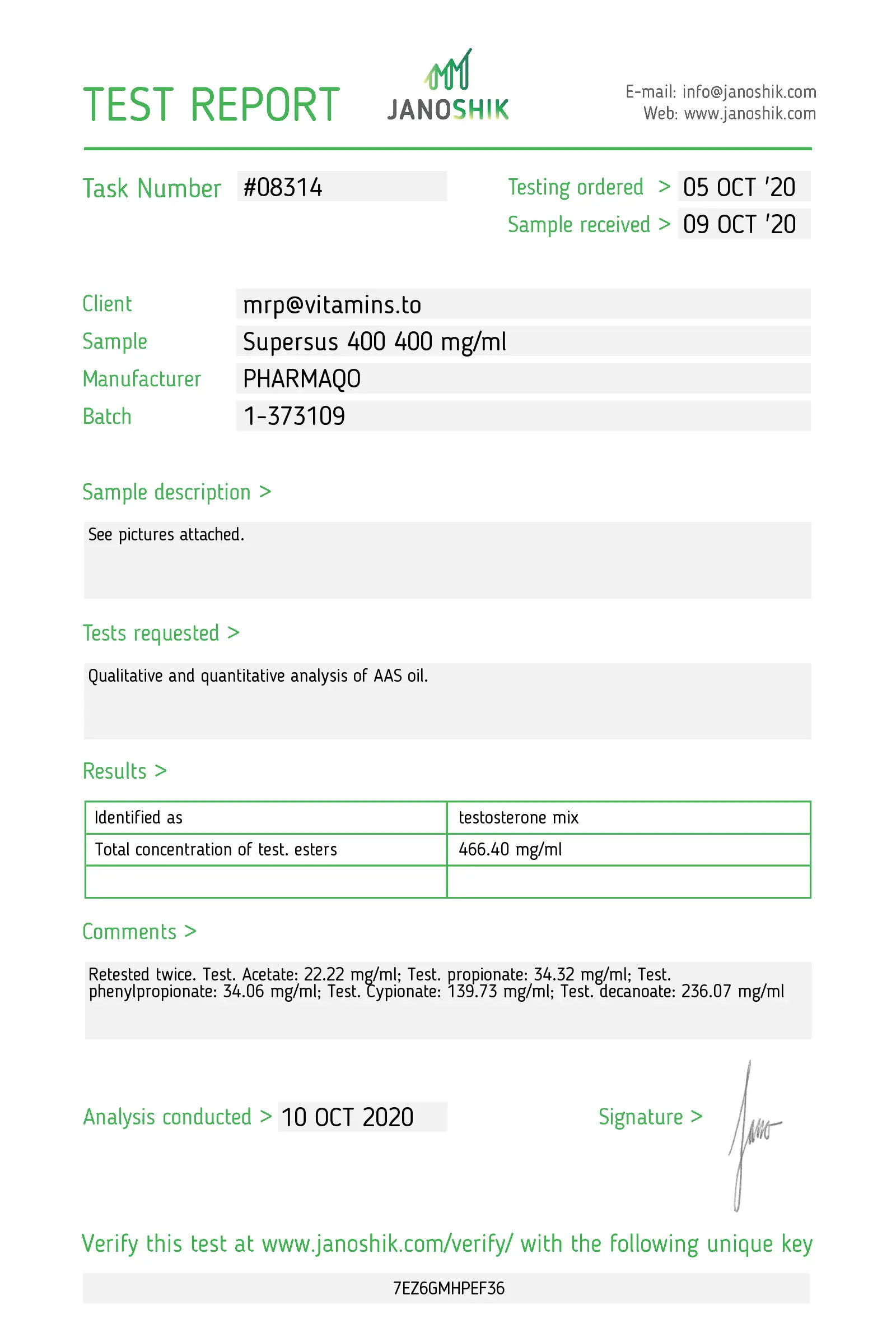 Supersus 400 – Pharmaqo Labs – Image 5