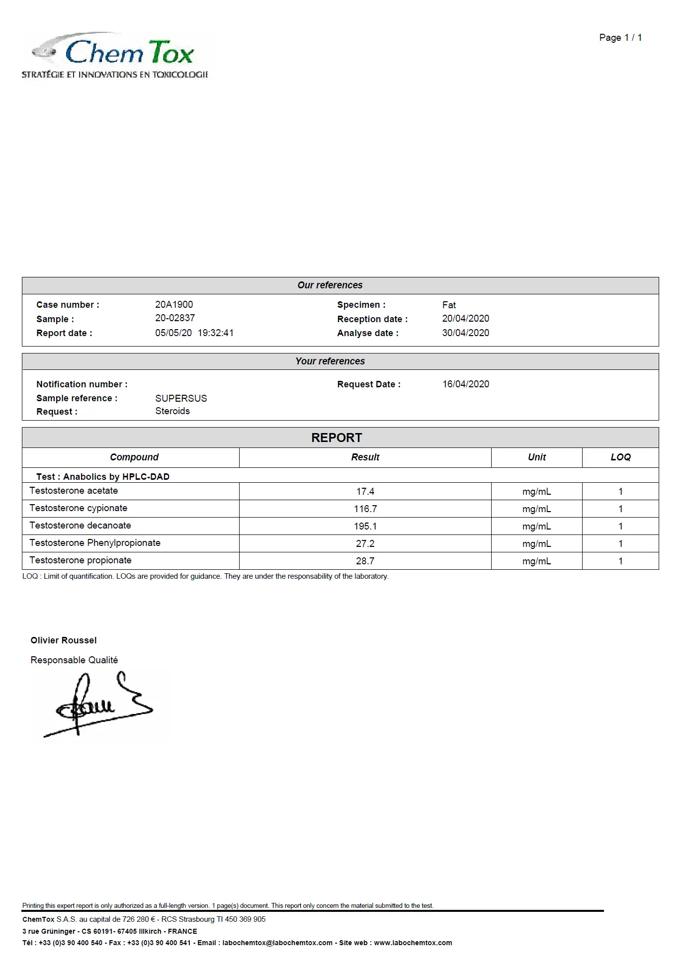 Supersus 400 – Pharmaqo Labs – Image 4