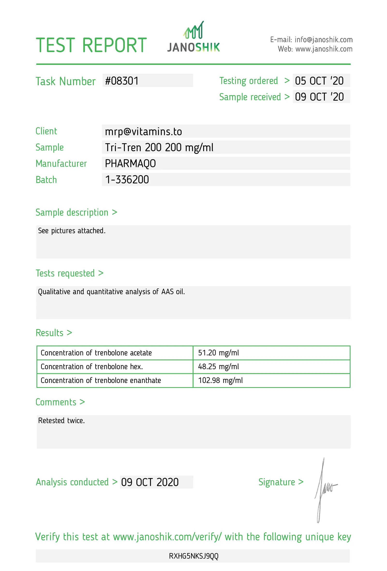 Tri-Tren – Pharmaqo Labs – Image 4