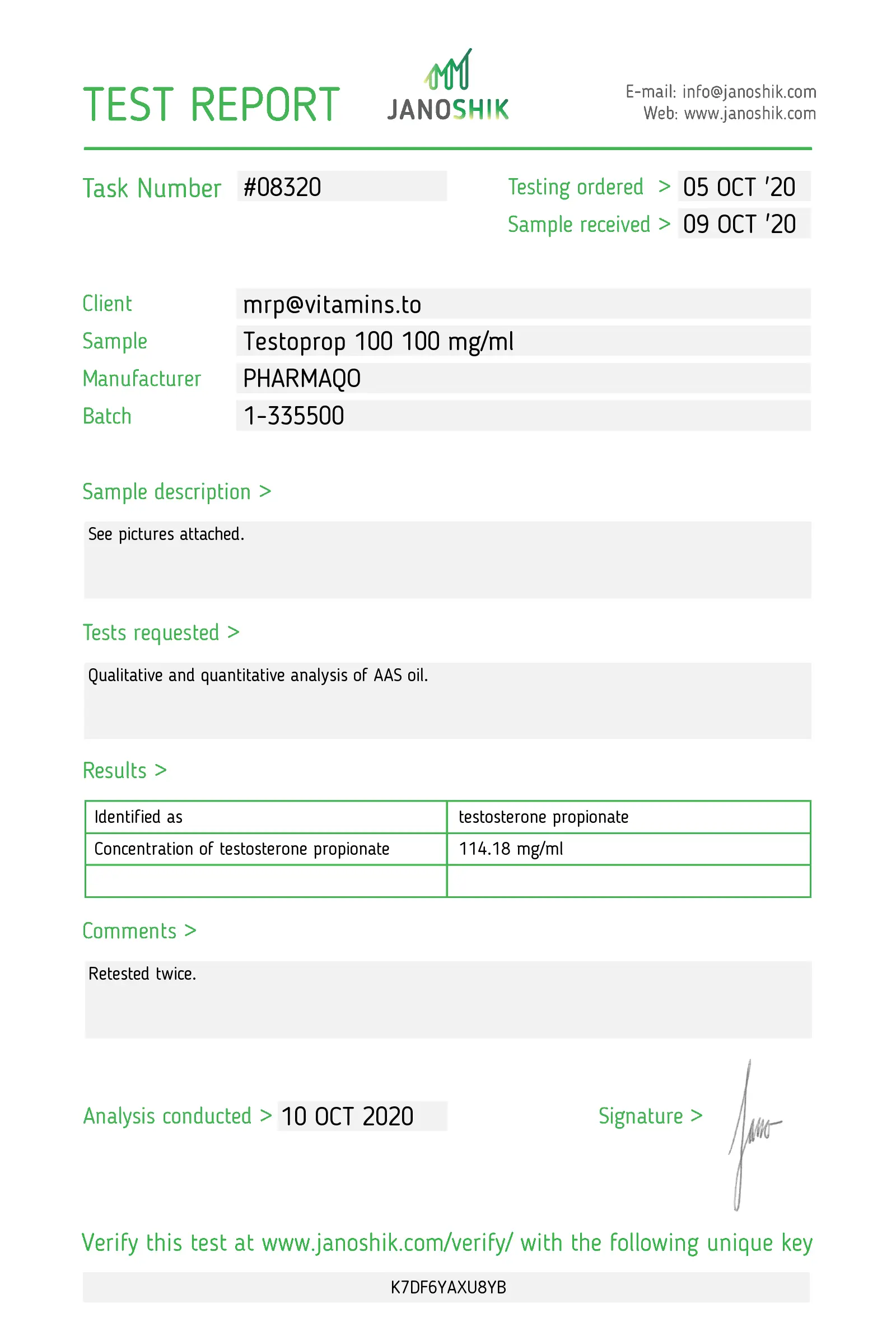Testosterone-P 100 – Pharmaqo Labs – Image 5