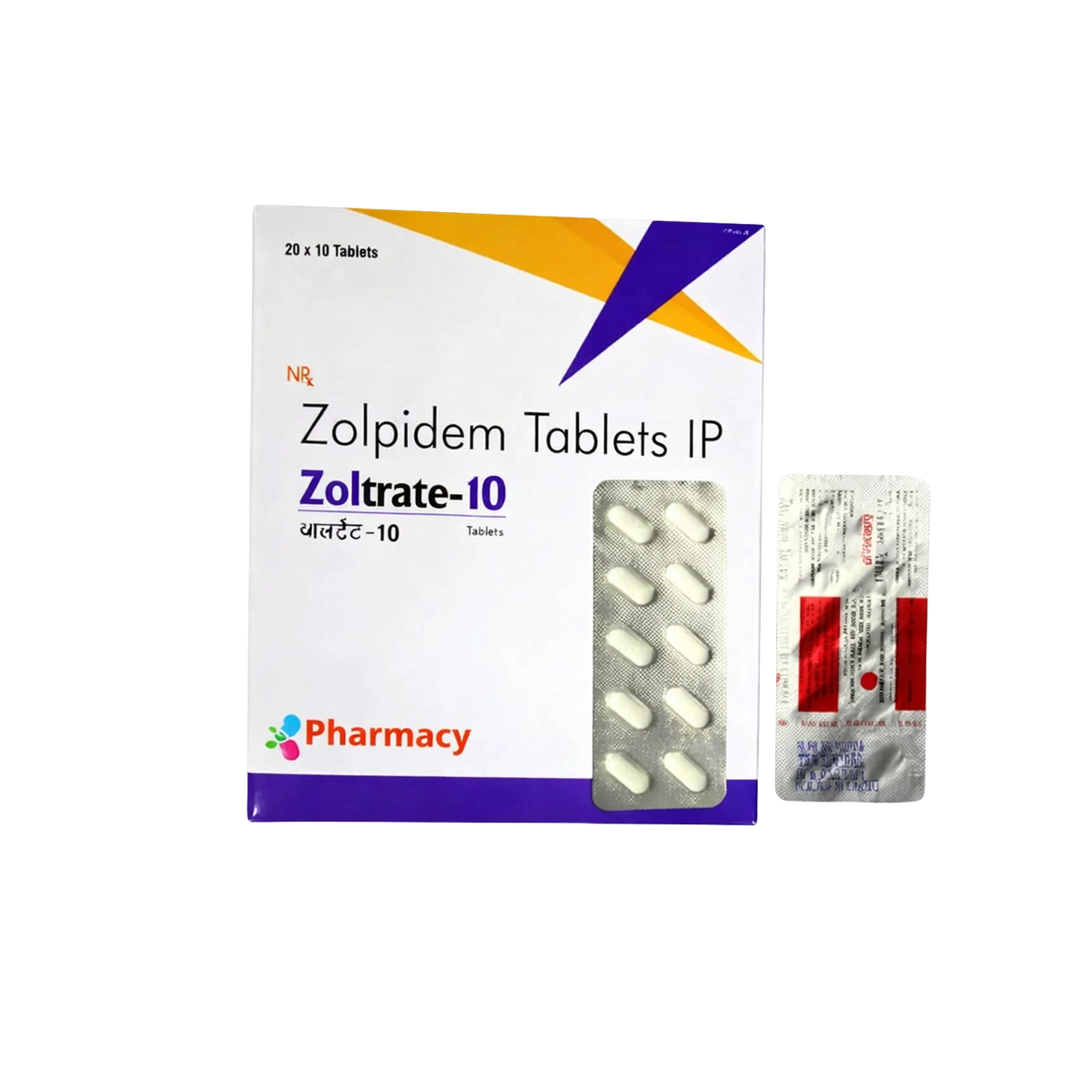 Zolpidem Zoltrate 10mg
