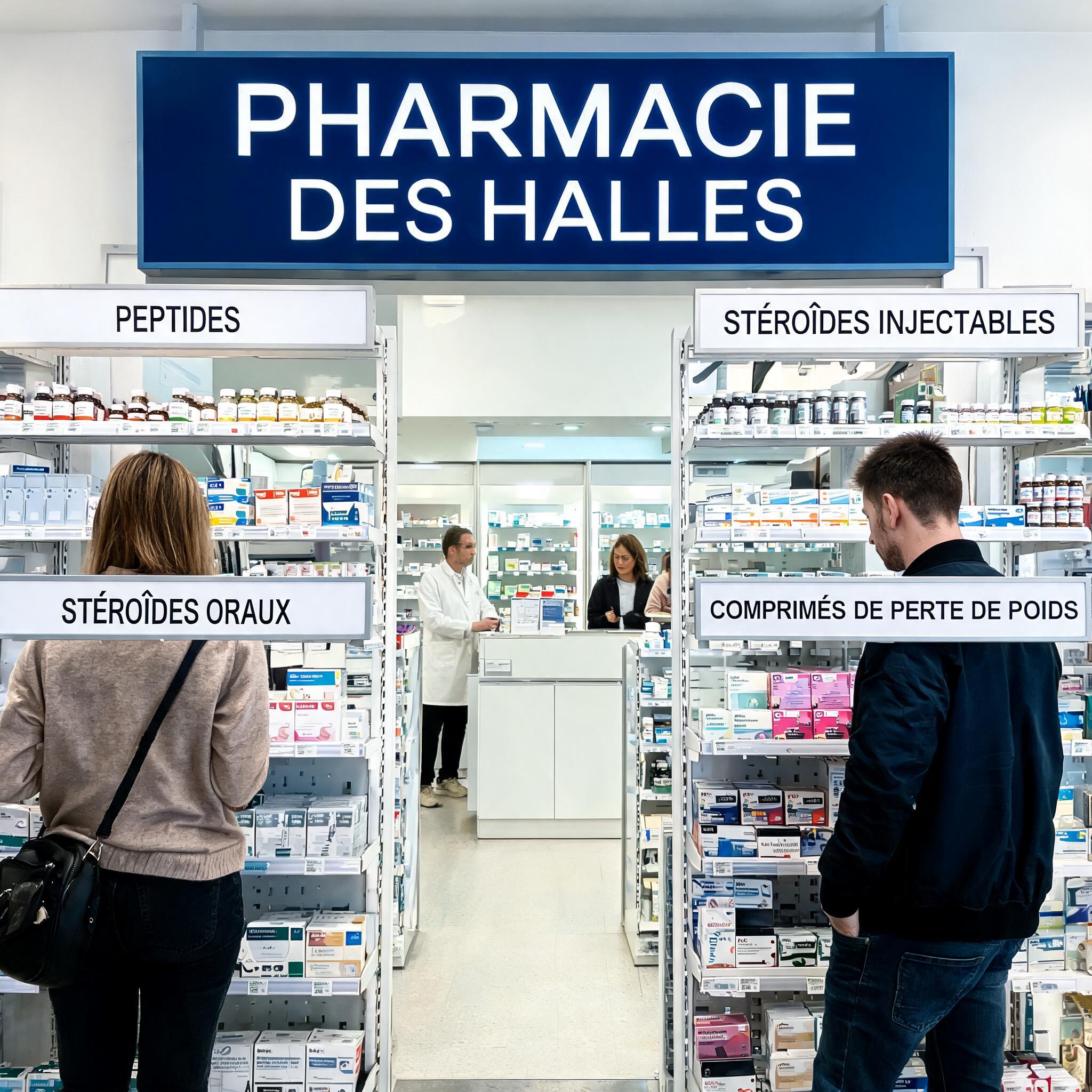 Laboratoire pharmaceutique de la Pharmacie des Halles